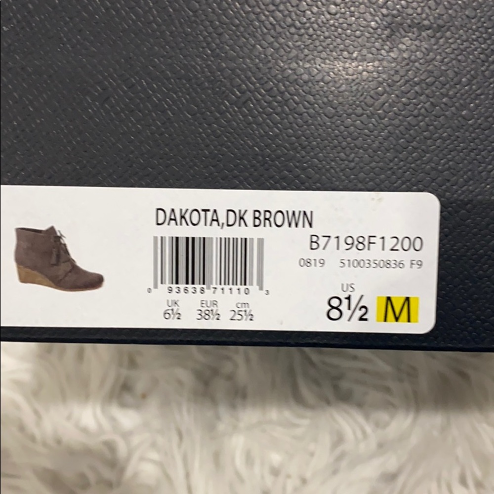 NEW • Dr. Scholls • Dakota Lace Up Wedge Bootie - Picture 7 of 7